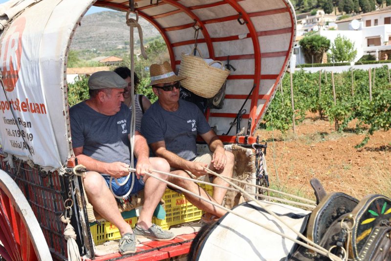 La presentació i l’entrada de la murta aporten l’ambient a l’arranc de les festes de Llíber La presentació i l’entrada de la murta aporten l’ambient a l’arranc de les festes de Llíber